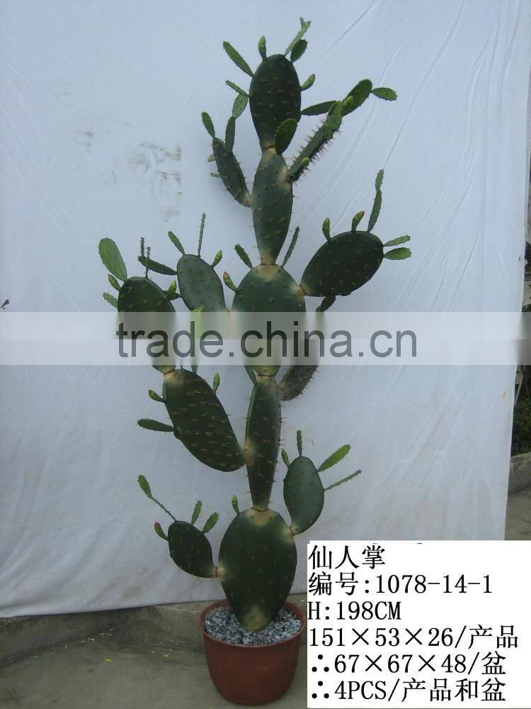 indoor fake artificial cactus bonsai