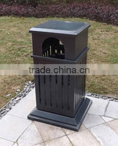 Arlau Steel Iron square garbage bin