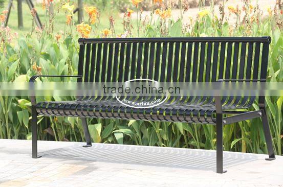 Arlau China Metal Relaxing Chair,Garden Bench Manufacturing,Backless Garden Bench