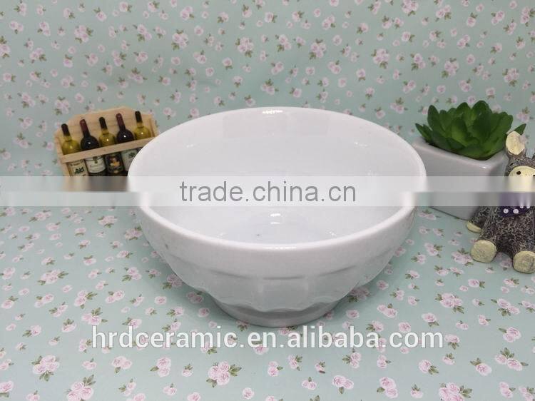 Stocked cheap ceramic rice/salad/soup bowls