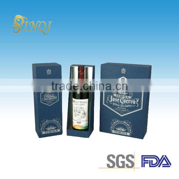 Wine glass cardboard gift box wine packaging