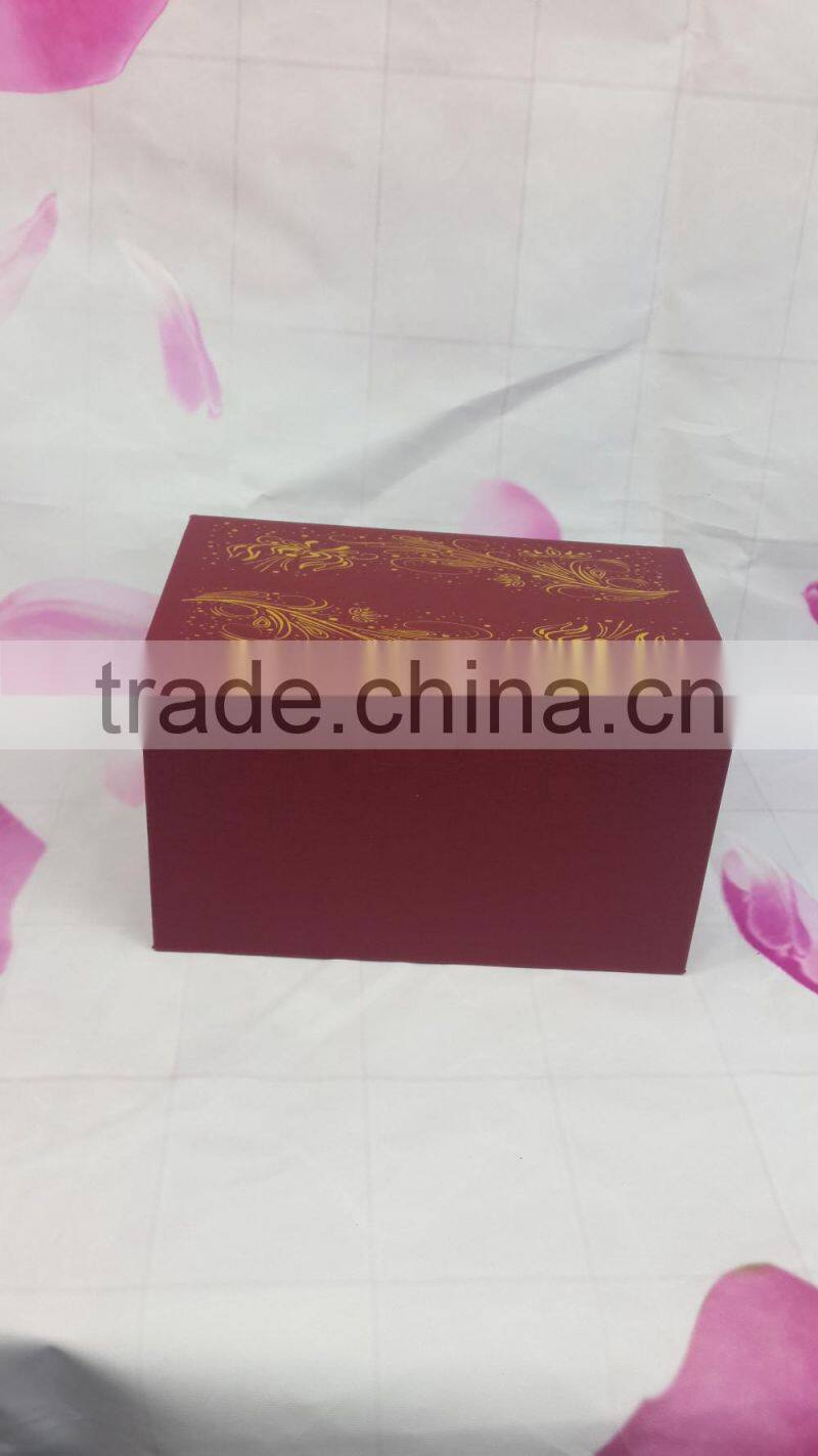wholesaler Biodegradable retangle shape carboard funeral urns