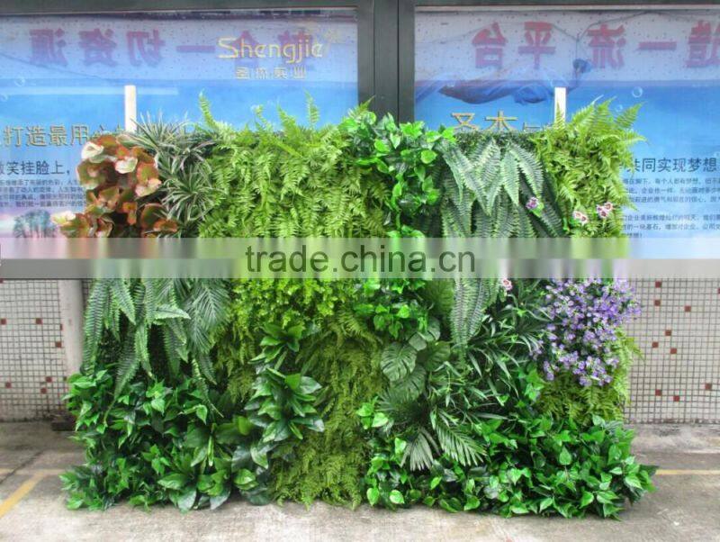 plastic green wall for living room decoration,mini green wall interior decoration