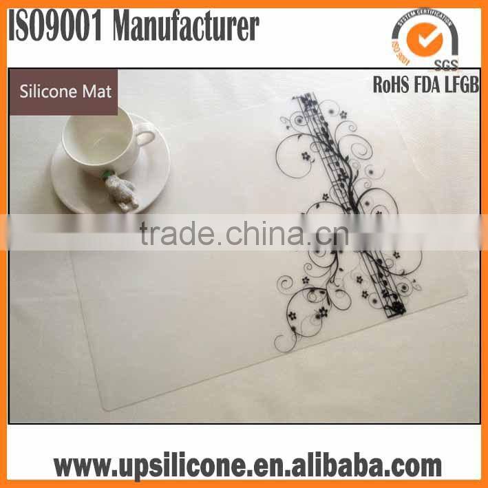 silicone table mat plate mat heat resistant silicon placemat