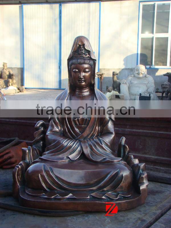 female bronze mermaid statue for home decor