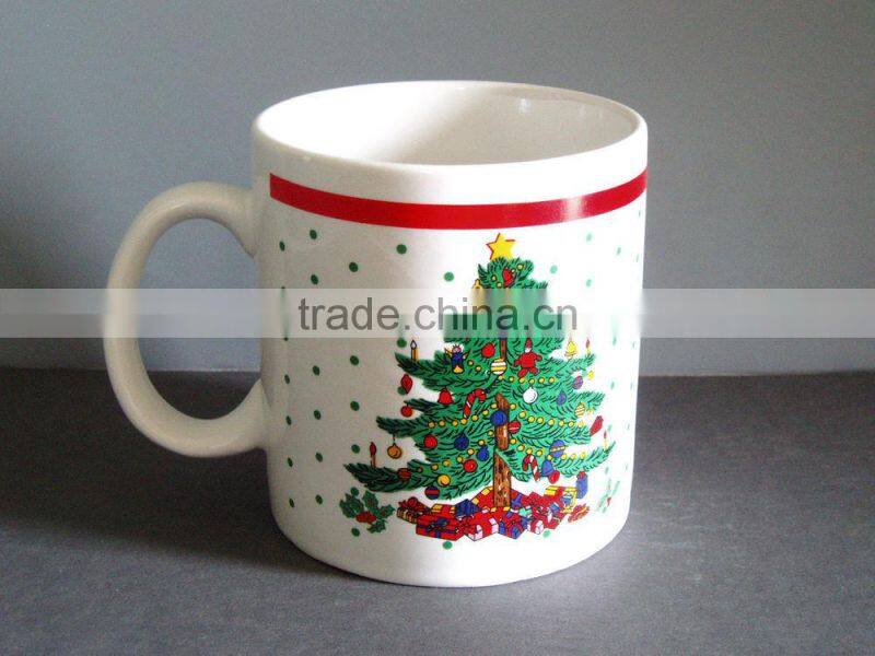 hot items 11oz christmas market mugs for promotional