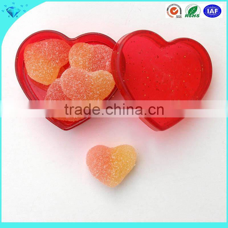 Hot Crystal heart shaped wedding invitation card holder for wedding decoration