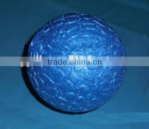 EPP material blue color yoga ball, blue color massage ball, body fitness ball