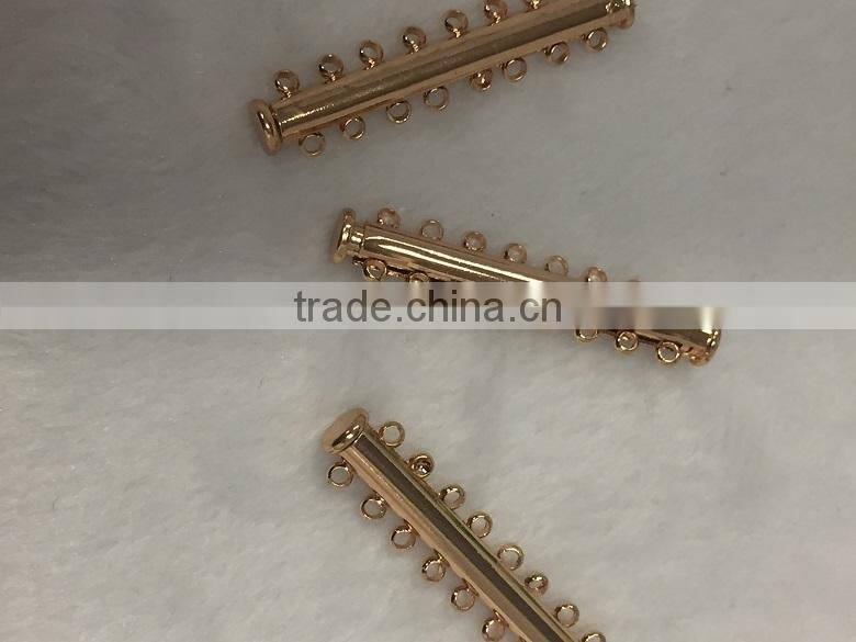 8 rows 45 mm alloy jewellery findings wholesale for necklace