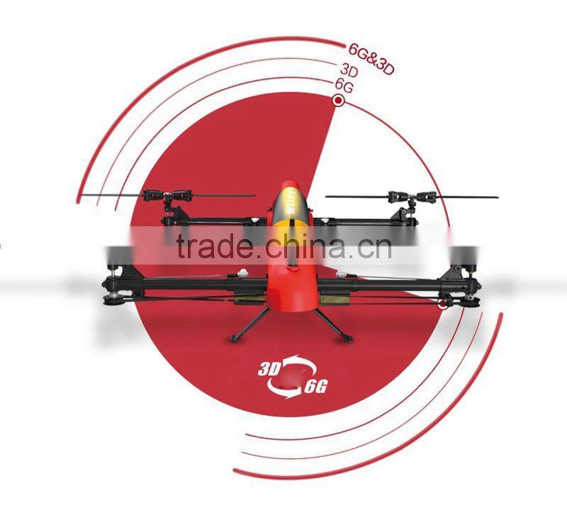 WLtoys V383 3D 2.4G 6CH 500 Electric Stunt Action Led Slingshot Helicopter ,Waterproof Quadcopter Mariner