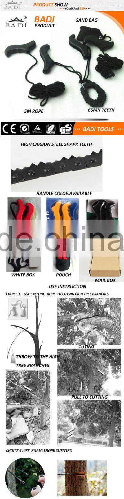 BD-351-1 high limb protable pocket hand chainsaw