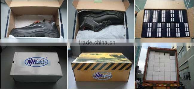 NMSAFETY black work shoes non slip work shoes