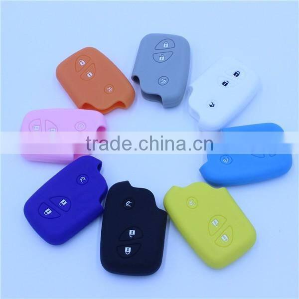 SILICONE RUBBER SMART CAR KEY SHELLS for LEXUS ES GS GX IS LS RX