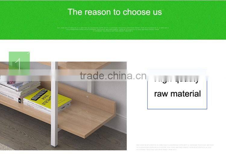 New Design Home Used Steel Bookshelf,Steel-wood bookshelf