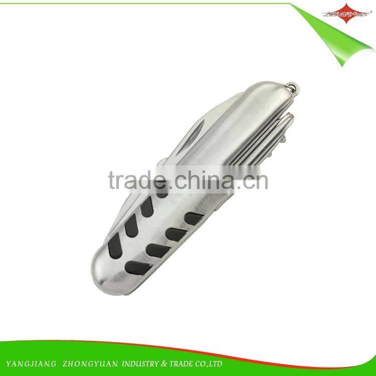 ZY-V3003 Multifunctional Folding pocket knife Stainless Steel Survival Knife Multi Tool