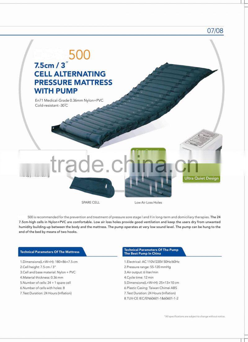 TOPMEDI Medical Equipment comfortable soft sponge foldable hospital bed air mattress