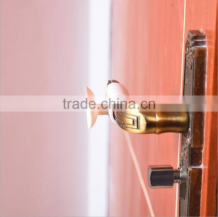 High Quality Silicone Door Handle With Anti-Collision Rubber Room Handle For Decoration