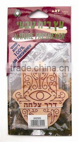 2016 wholesale die-cut wooden shape freshener