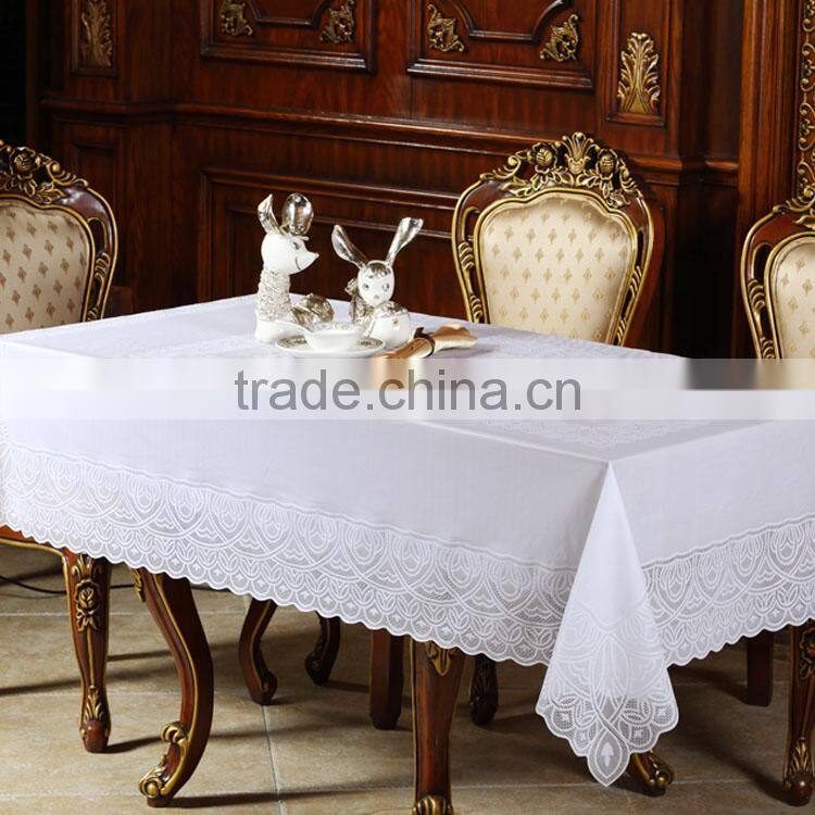 Retro vinyl tablecloth rectangular vinyl spring tablecloths