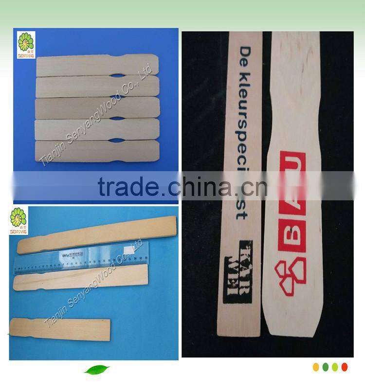 Wooden Paint Mixing Stirrer With Hand Curve