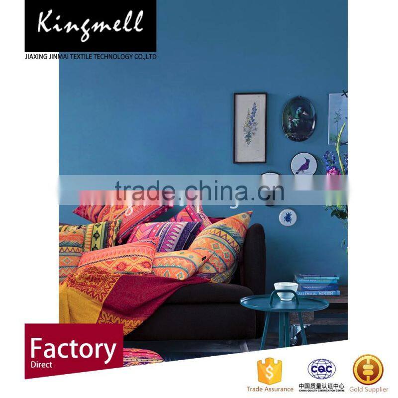 Custom image printed linen cushion cover sofa decorative pillow case