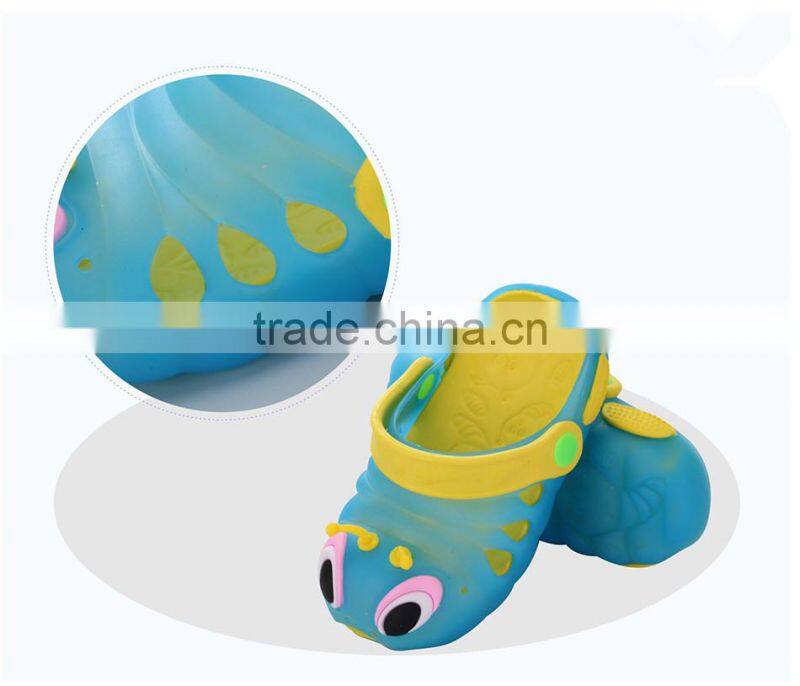 Shuoyang 2017 New Fashion Cute Sandals Summer Children Baby Slippers Animal Cartoon Style EVA child Shoes slipper