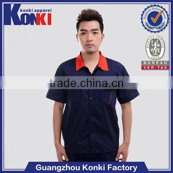 cheap construction short sleeve work uniform