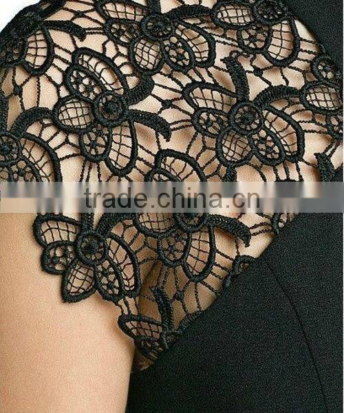 HD-D104 2014 hot design elegant women lace dress/casual ladies dress
