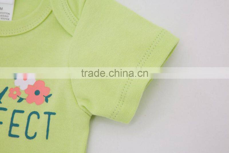 Top Sale Infant&Toddlers Clothes Short Sleeve 100% Cotton Baby Rompers