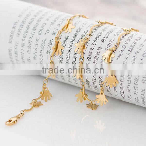 2014 cheap unique style bronze link chain necklace