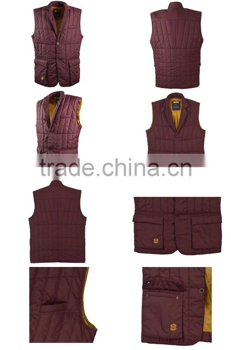 Fashion Men's High Quality Sleeveless Vest Jacket