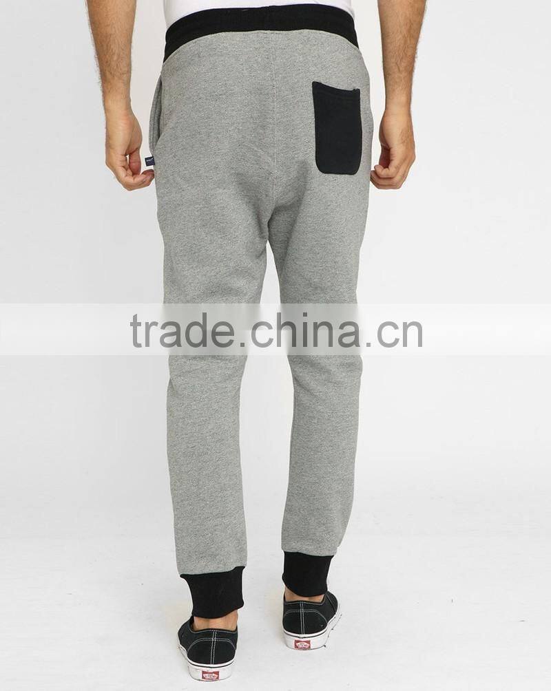 95% cotton 5% spandex Two Tones Loose Joggers