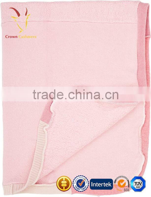 Soft High Quality Luxe Baby Cashmere Warm Blanket