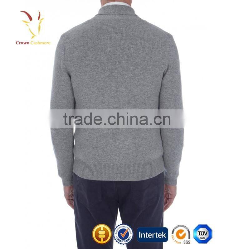 Luxury Mens Cashmere Sweater Cardigans with Buttons