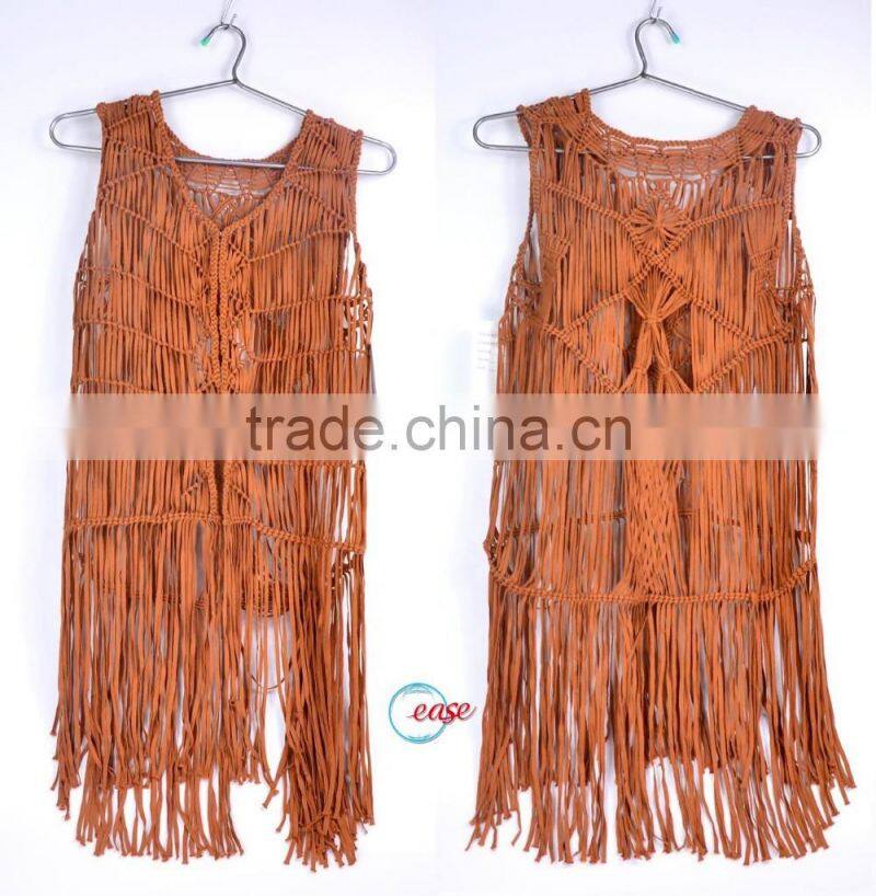 2016 tape yarn hand knit sweater