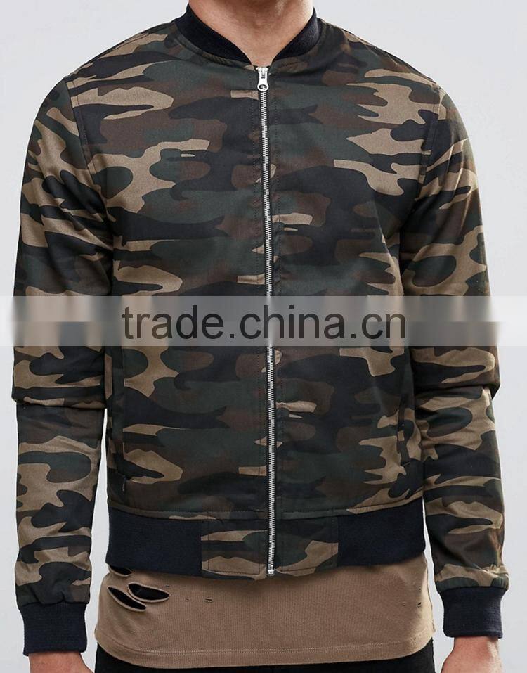 2017 camo customized colors size material figure flattering men military army printed green plain baseball jacket