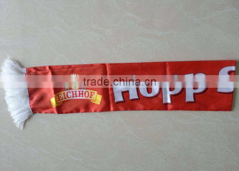 satin custom design scarf