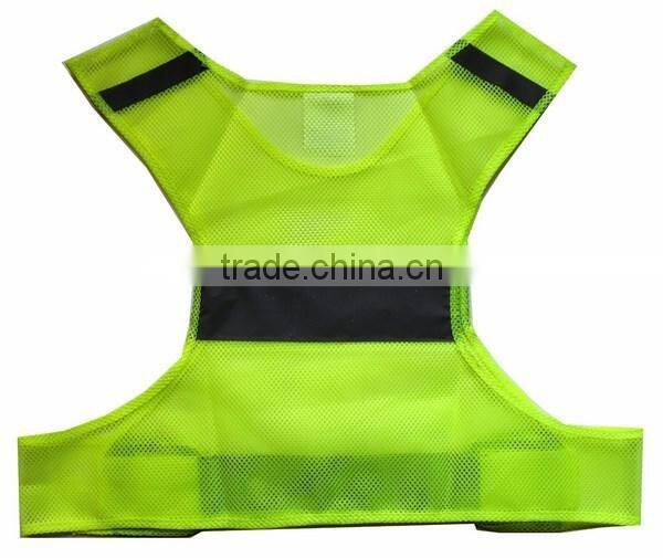 High quality roadway protective fluorescent safety vest
