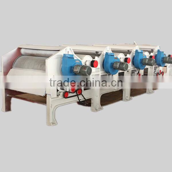 Anti-pollution textile waste recycling cleaning machine