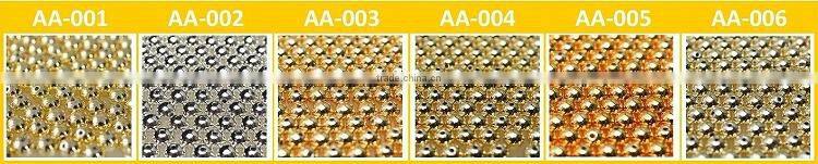Premium and High-grade Metallic Beads with various colors made in Japan