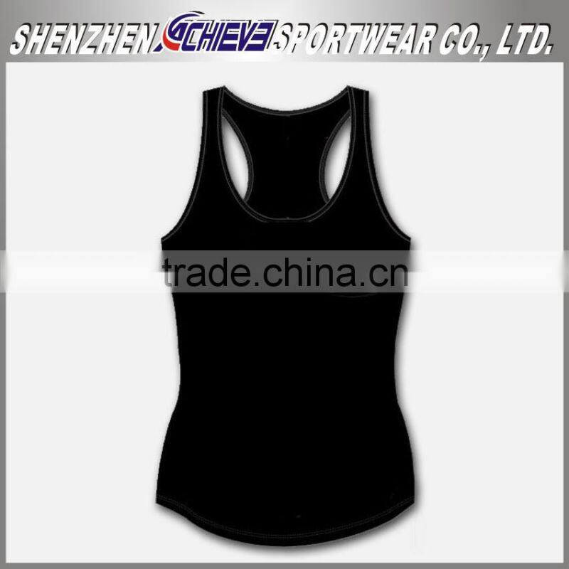 2017 sports sublimation tank top men gym