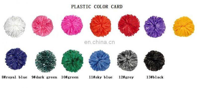 PET cheering pompom Plastic cheerleader (Sold Individually) pom pom you jizz tube pse japan free pom tube8 japanese fur pom poms