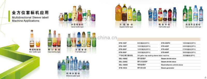 HIG semiautomatic round bottle labeling machine for cap sealing type