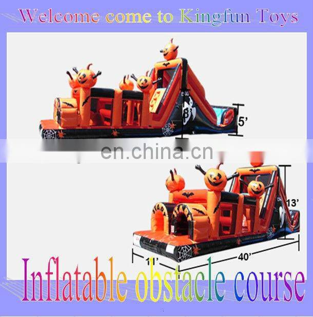 Commercial inflatable interactive obstacle sport