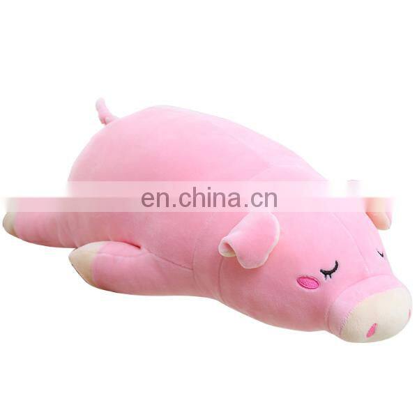 Plush Sleepy Pig Toys Soft Cute Pillow Super Soft Stuffed Animal Pig Dolls