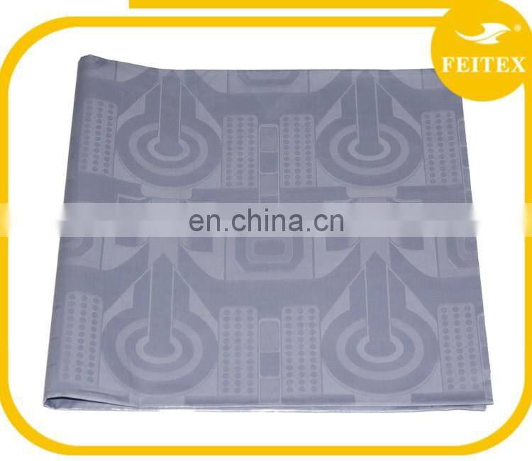 High Quality Cotton Grey Color Muslin Fabric And Textile, African Cotton Yarn Dyed Fabric Guinea Brocade Boubou Clothes Feitex