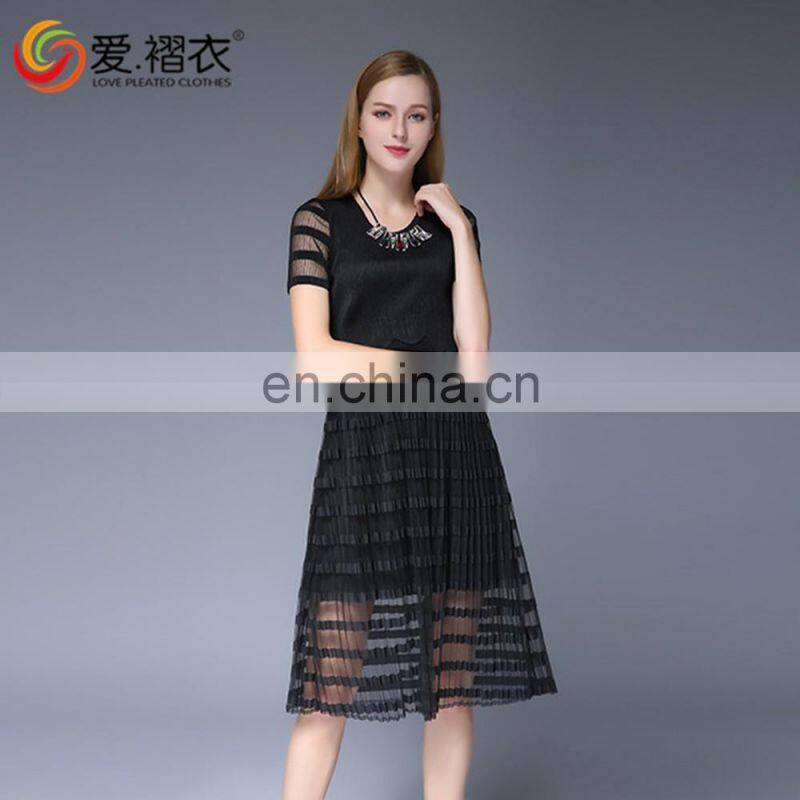 Dongguan clothes factory women wear pure color casual outdoor dresses