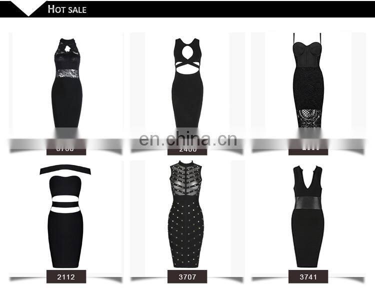 Oem fashion dress women one piece long dress , sexy bandage fishtail dresses for women bodycon