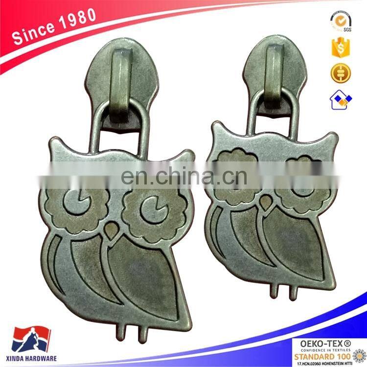 Latest custom alloy zipper puller for clothing