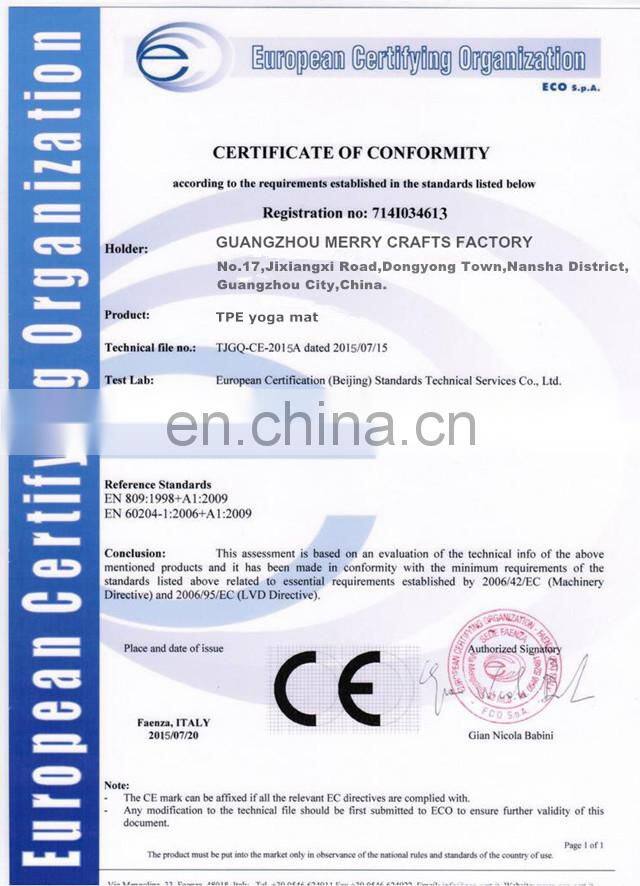 Folding yoga mat / yoga accessory / TPE yoga mat